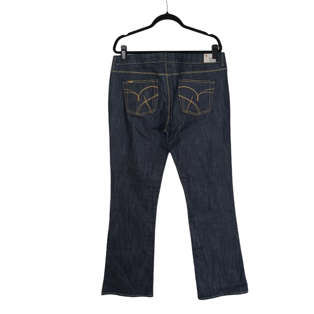 PEPE JEANS Lila Low Rise Boot Cut Dark Blue Jeans 34